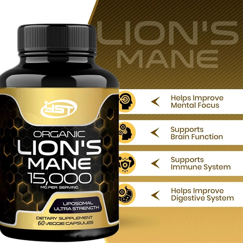 Lion Mane Mushroom - Lions Mane Lion Mane Mushroom Capsules