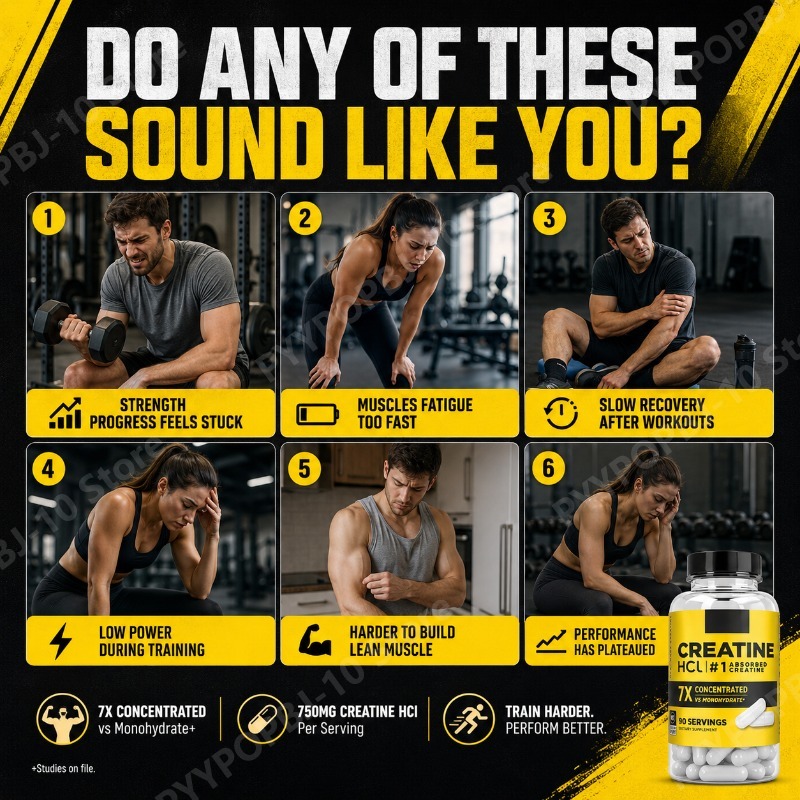 Creatine HCl 750mg 90 Capsules - огляд і ціна Nutrition In Fitness