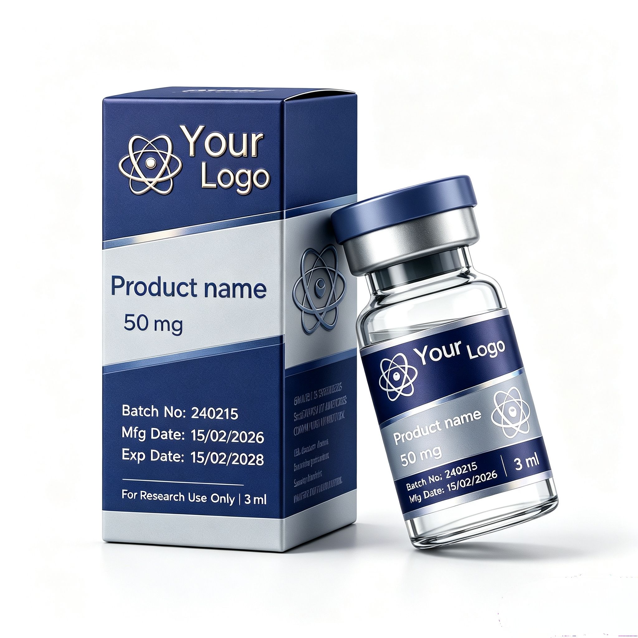 Custom Peptide Vial Waterproof - огляд і ціна Nutrition In Fitness