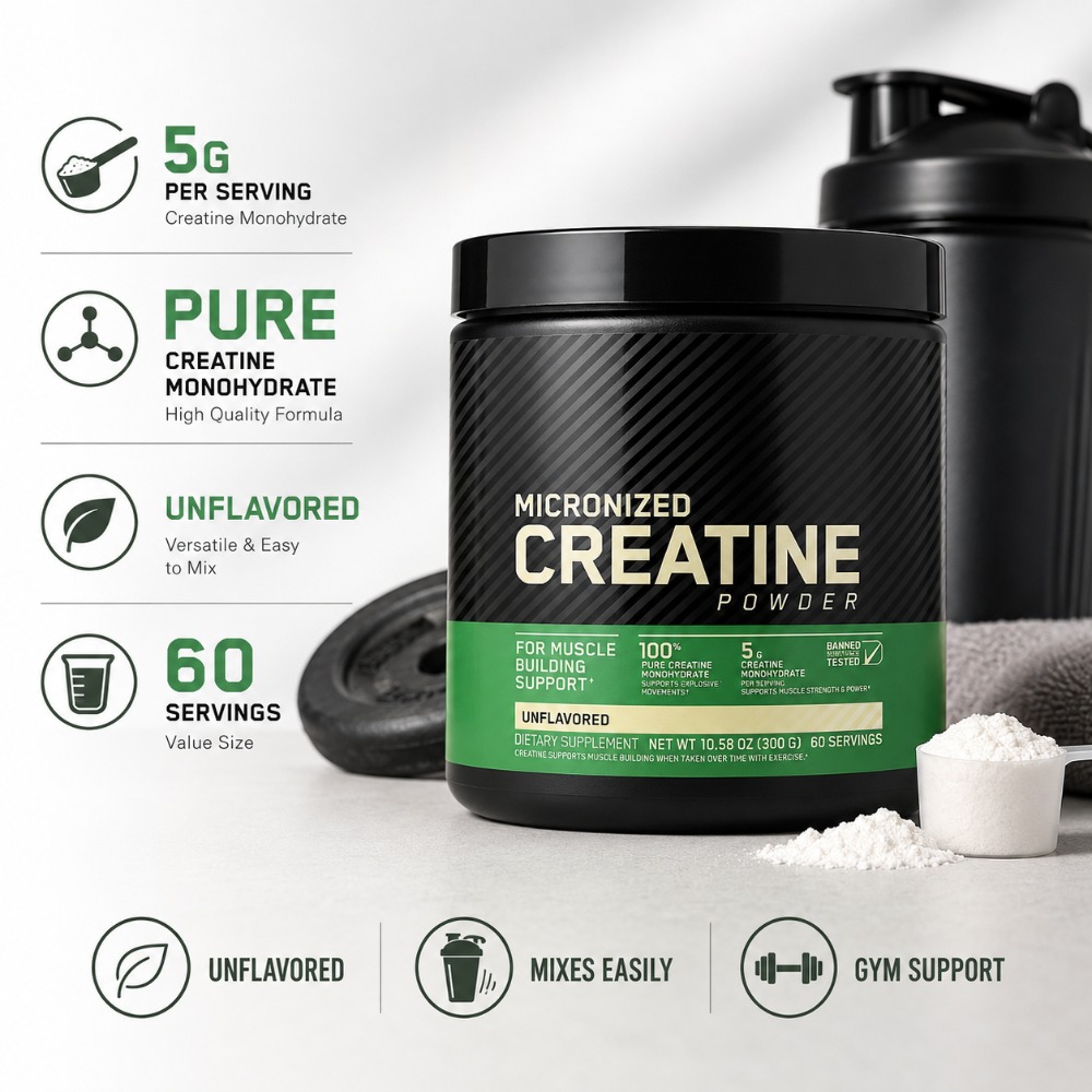 Creatine Monohydrate Powder 30 - огляд і ціна Nutrition In Fitness