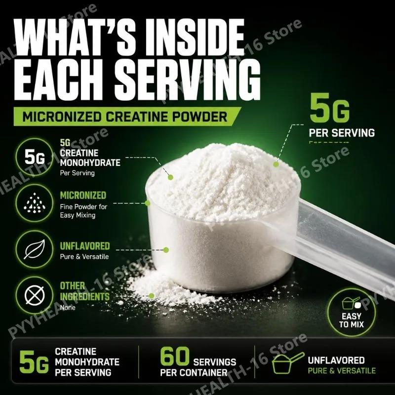 Micronized Creatine Monohydrat - огляд і ціна Creatine Monohydrate Powder