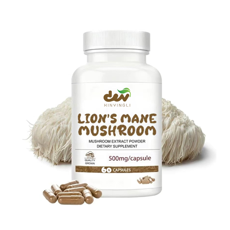 Lion Mane Mushroom Extract Cap - огляд і ціна Lion Mane Mushroom