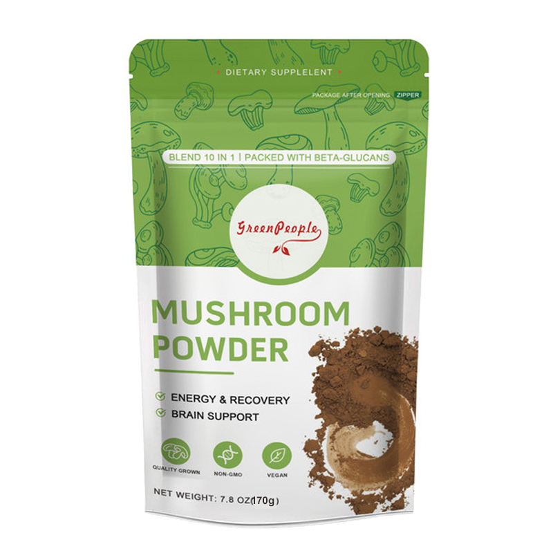 GREENPEOPLE 10-in-1 Mushrooms  - огляд і ціна Lion Mane Mushroom