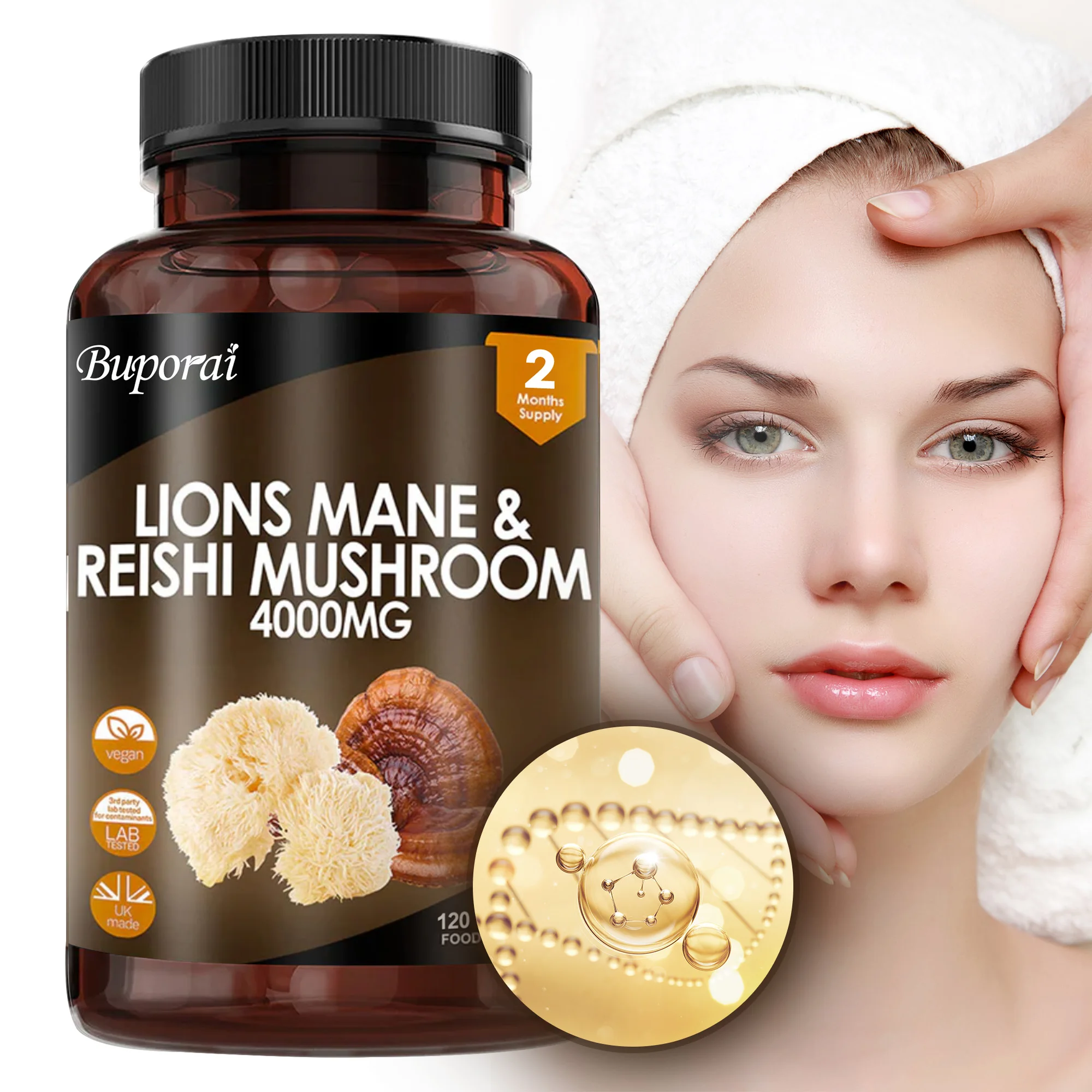 Lions Mane & Reishi Mushroom 4 - огляд і ціна Lion Mane Mushroom