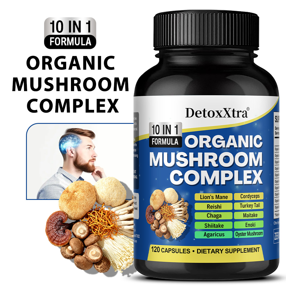 Mushroom Complex Capsules – Li - огляд і ціна Lion Mane Mushroom