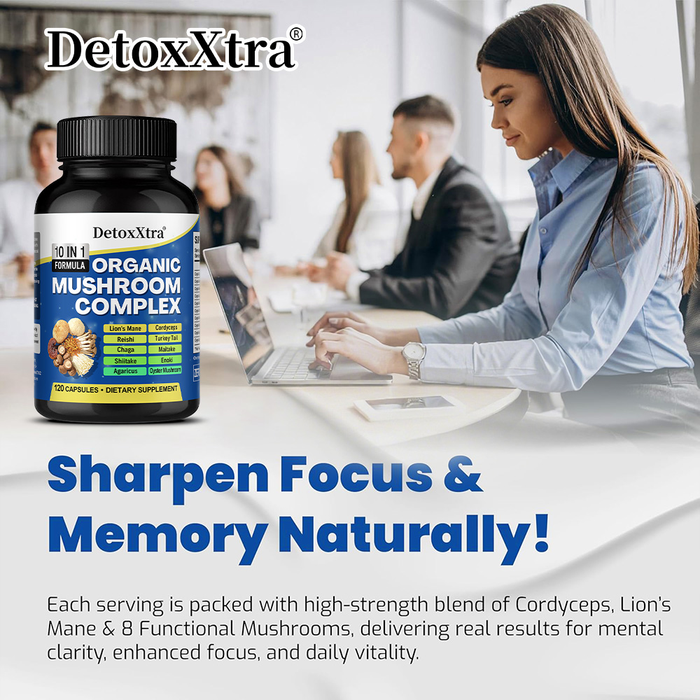 Mushroom Complex Capsules – Li - огляд і ціна Lion Mane Mushroom