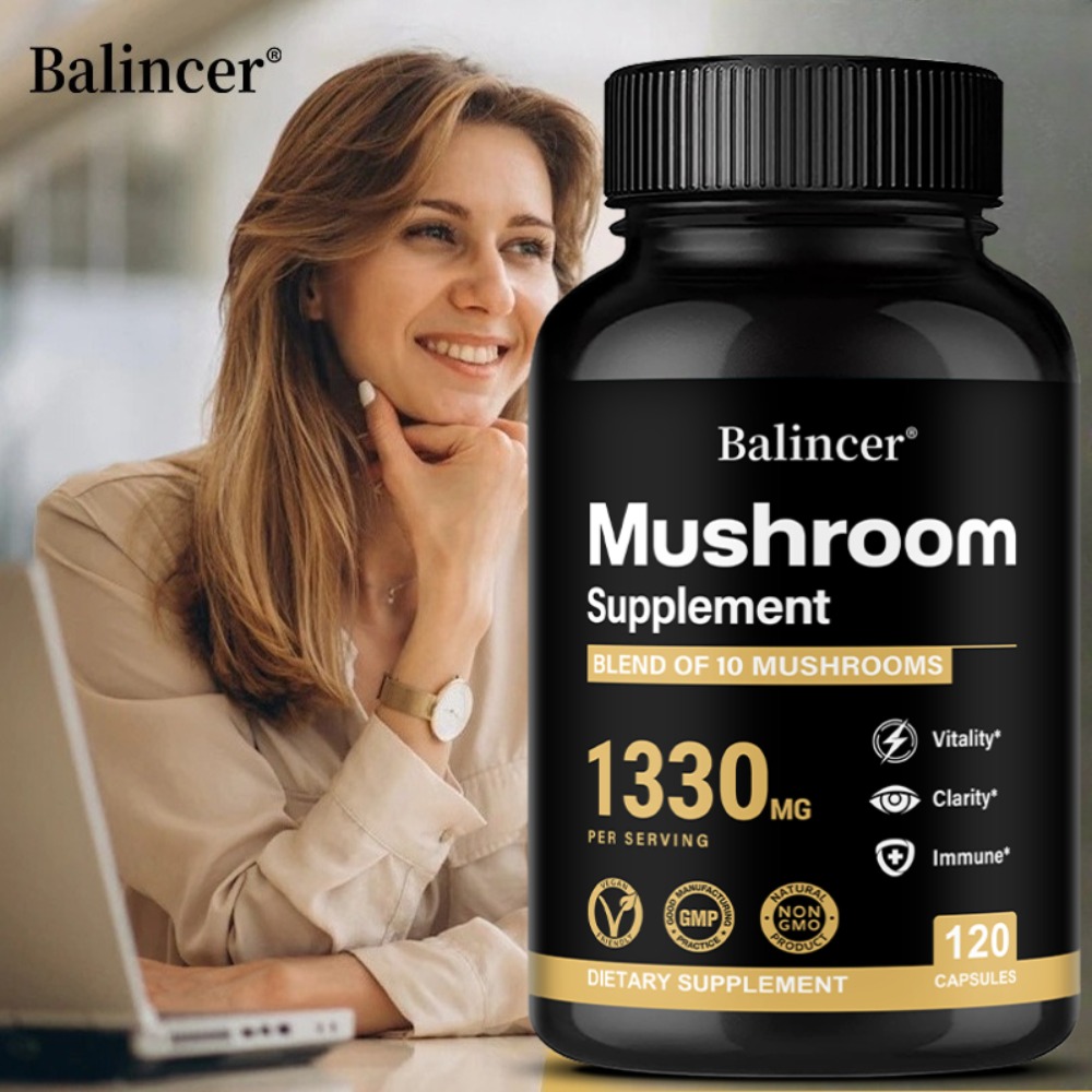 Mushroom Complex Supplements - - огляд і ціна Lion Mane Mushroom