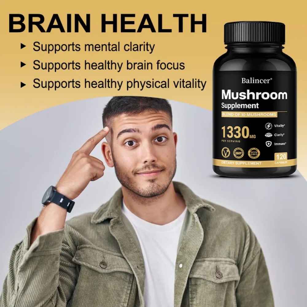 Mushroom Complex Supplements - - огляд і ціна Lion Mane Mushroom