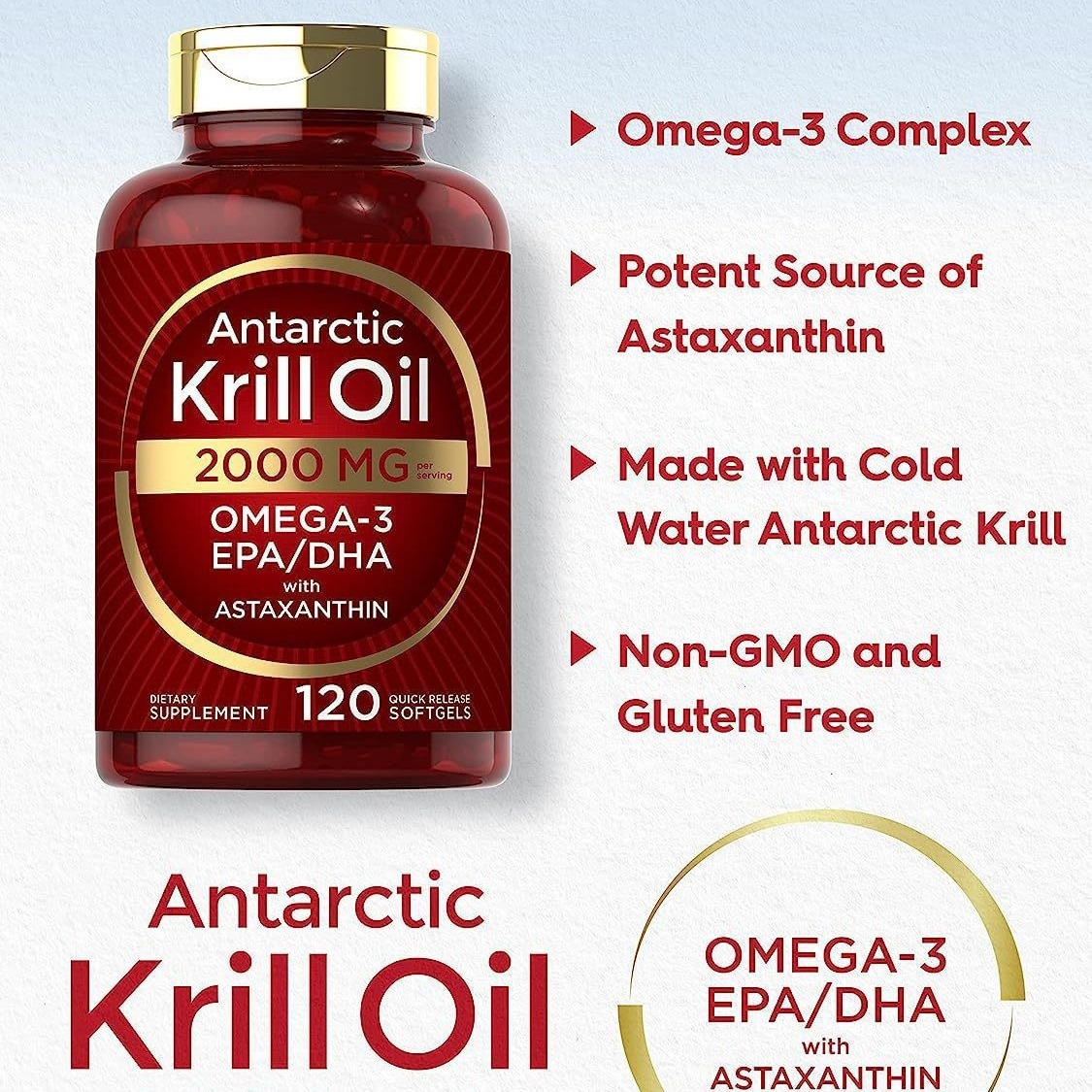 Krill oil soft capsules supple - огляд і ціна Nutrition In Fitness